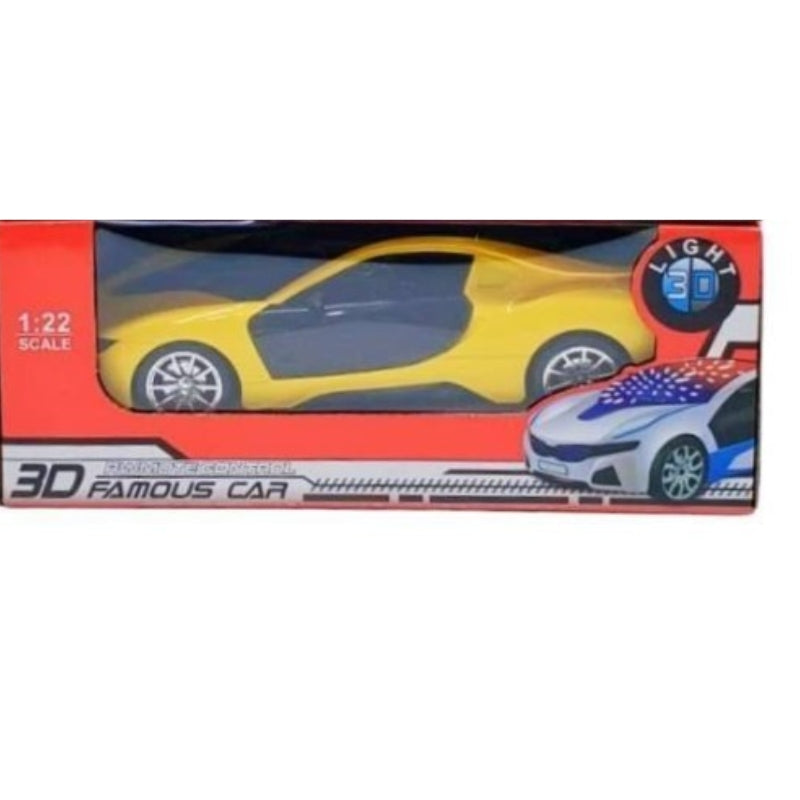 3D Famous Remote Control Car Chargeable