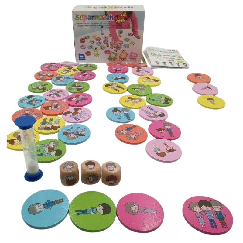 Wooden Puzzle Toy Game For Kids