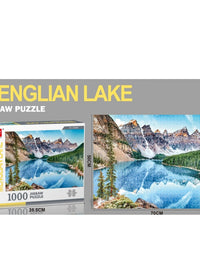 Menglian Lake Jigsaw 1000 Piece Puzzle Toy
