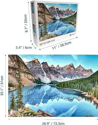 Menglian Lake Jigsaw 1000 Piece Puzzle Toy
