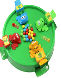 Hungry Frogs Eats Beans Four Player Family Game
