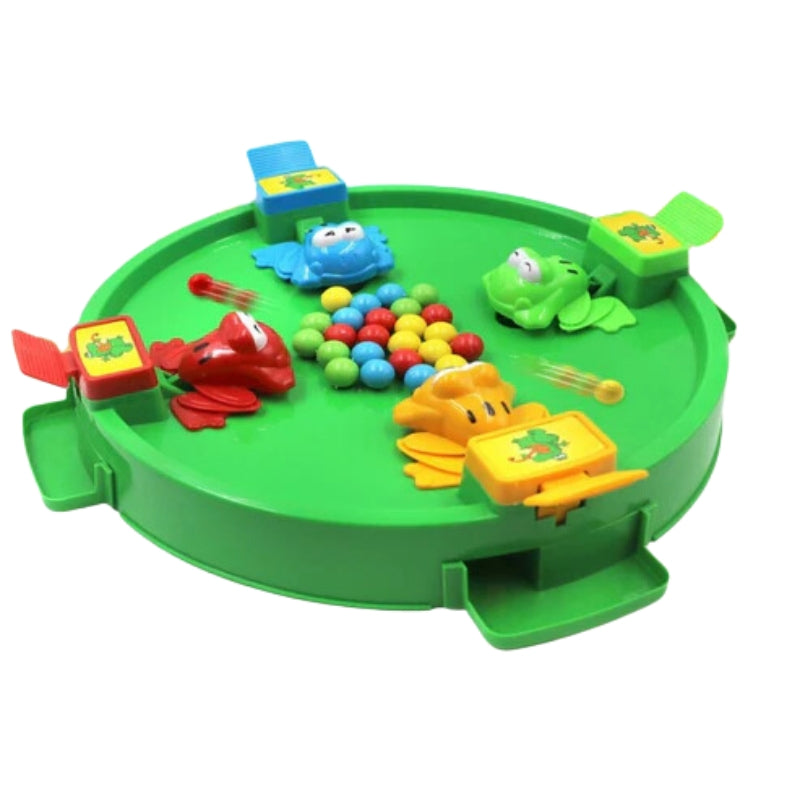 Hungry Frogs Eats Beans Four Player Family Game