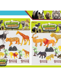 Set Of Wild Animal Figures Toy
