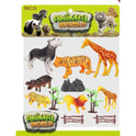 Set Of Wild Animal Figures Toy