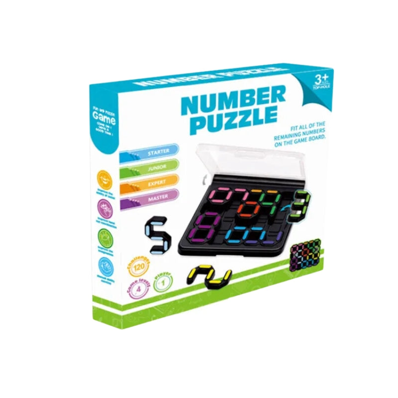 Number Puzzle Logical Thinking Training Game Toy