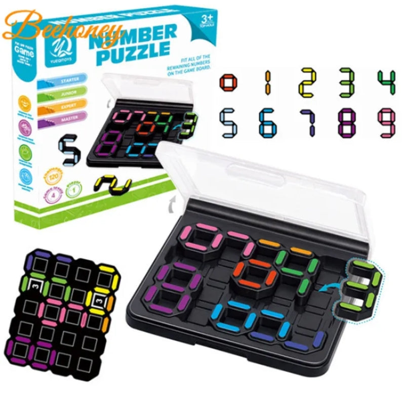 Number Puzzle Logical Thinking Training Game Toy