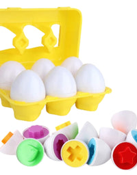 Tinabless Color Matching Egg Set For Kids
