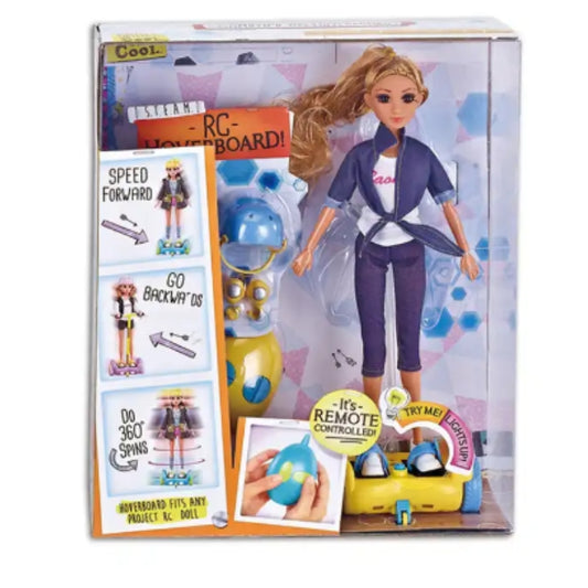 Remote Control Hoverboard Doll Toy For Girls