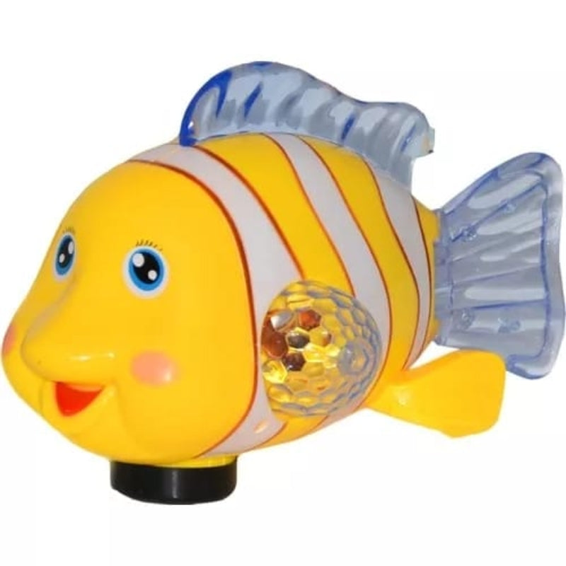 Electric Clown Fish With Light And Sound Toy For Kids