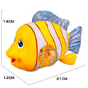 Electric Clown Fish With Light And Sound Toy For Kids