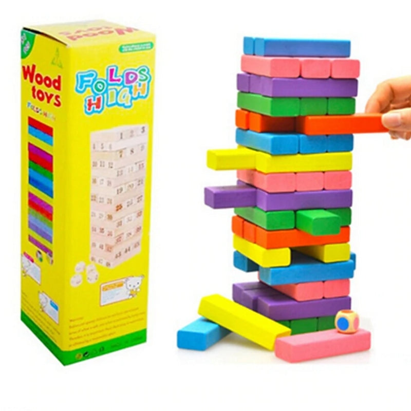 Wood Fold High Toy For Kids