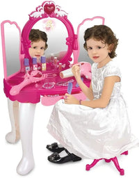 Glamour Mirror Makeup Dressing Table For Girls
