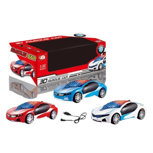 Remote Control 3D High Speed Famous Car Toy For Kids