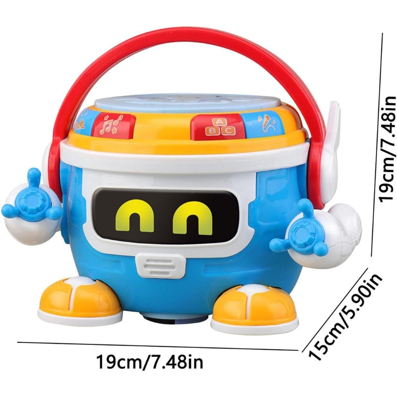 Portable Electric Musical Drum Toy for Kids