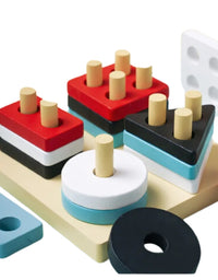 Montessori Puzzle Sensory Development Play Toy For Kids
