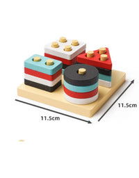 Montessori Puzzle Sensory Development Play Toy For Kids
