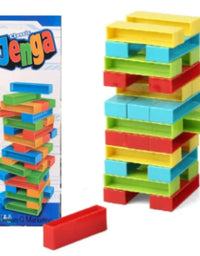 Classic Jenga Blocks Stacking Tower Toy For Kids
