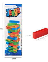 Classic Jenga Blocks Stacking Tower Toy For Kids
