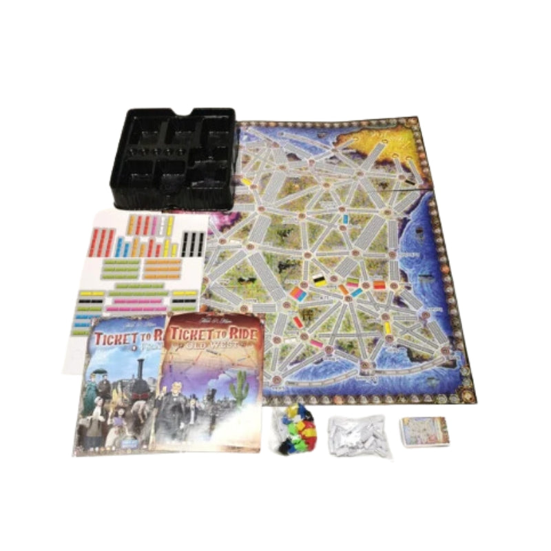 Ticket To Ride Europe - The Ultimate Cross Country Train Adventure Board Game