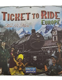 Ticket To Ride Europe - The Ultimate Cross Country Train Adventure Board Game
