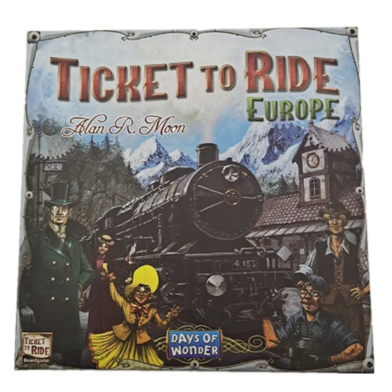 Ticket To Ride Europe - The Ultimate Cross Country Train Adventure Board Game