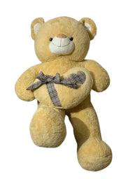 Cute Bow Bear Stuff Toy For Kids / 90cm
