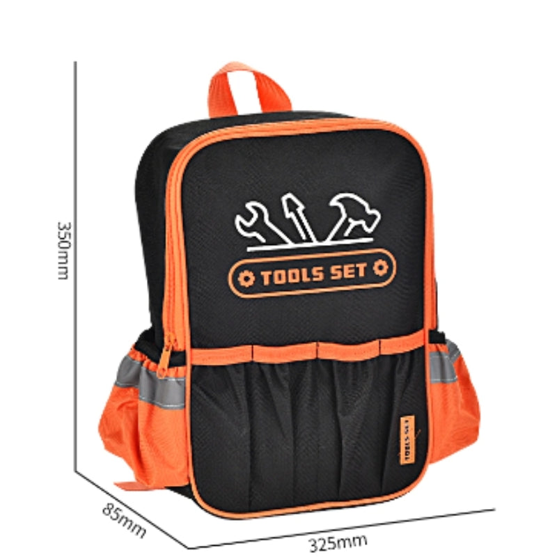 Fuel Young Minds with Fun: Educational Kids Tool Set with Portable Storage Backpack