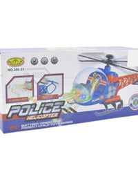 Universal Electric Gear Helicopter With Light & Music Toy For Kids
