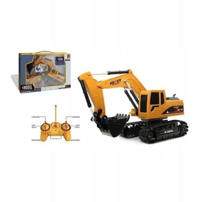 Remote Control Excavator Track Toy for Kids