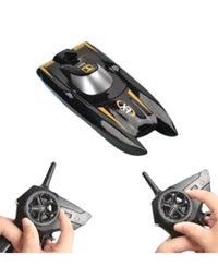 Remote Control Boat - High-Speed Surfer Racing Speedboat Toy For Kids
