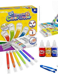Factory Pen Markers - 16 Custom Medium Point Markers For Vibrant Creations
