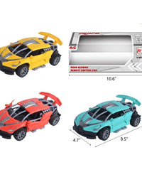 Remote Control Car with LED Lights, and Openable Doors Toy For Kids
