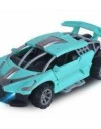 Remote Control Car with LED Lights, and Openable Doors Toy For Kids
