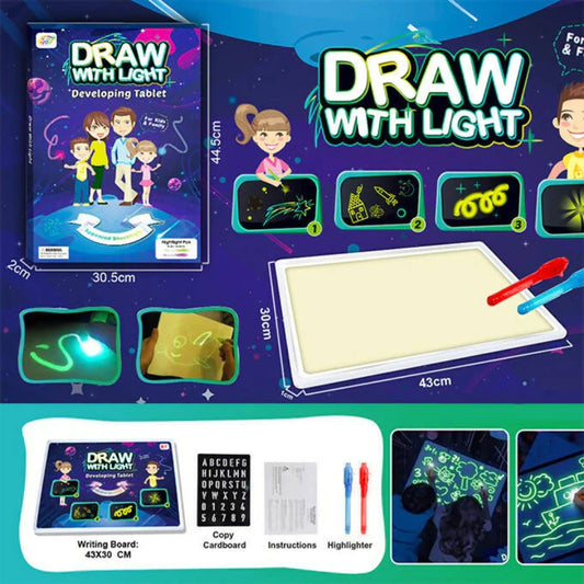 Light-Up Drawing Fun for Developing Skills Toy For Kids