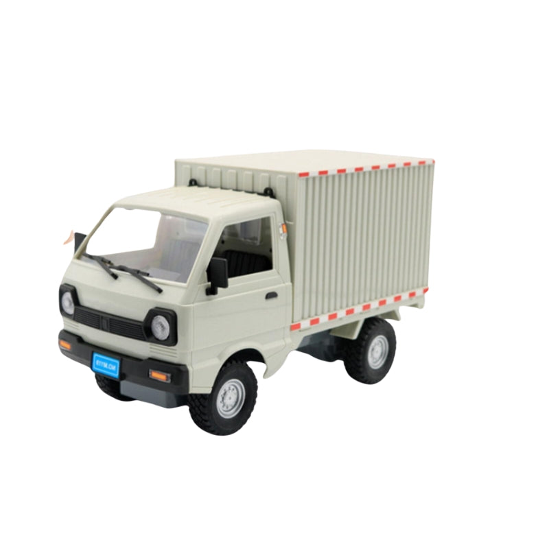 Remote Control Container Truck With Light & USB Charger For Kids