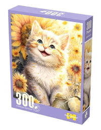 Jigsaw Kitten Puzzle Playset Toy For Kids (300 Pcs)
