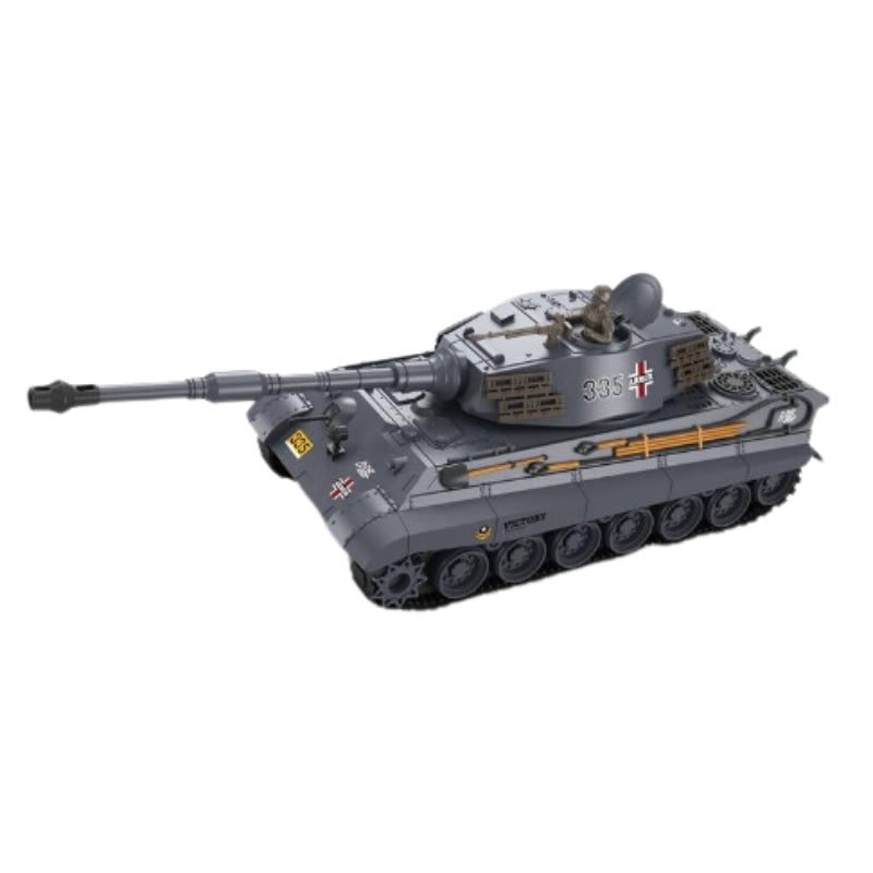 Remote Control Military Battle Tank With Rotating Turret And Sound Toy For kids