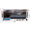 Remote Control Military Battle Tank With Rotating Turret And Sound Toy For kids