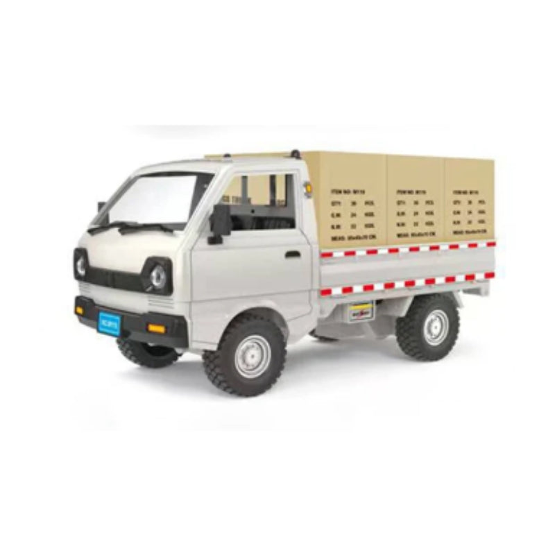 Remote Control Cargo Truck With Light & USB Charger For Kids