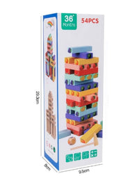 Classic Jenga Building Block Toy For Kids
