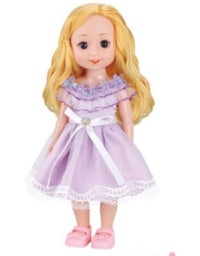 Cute Fashion Plastic Doll With Stroller Accessories Toy For Girls
