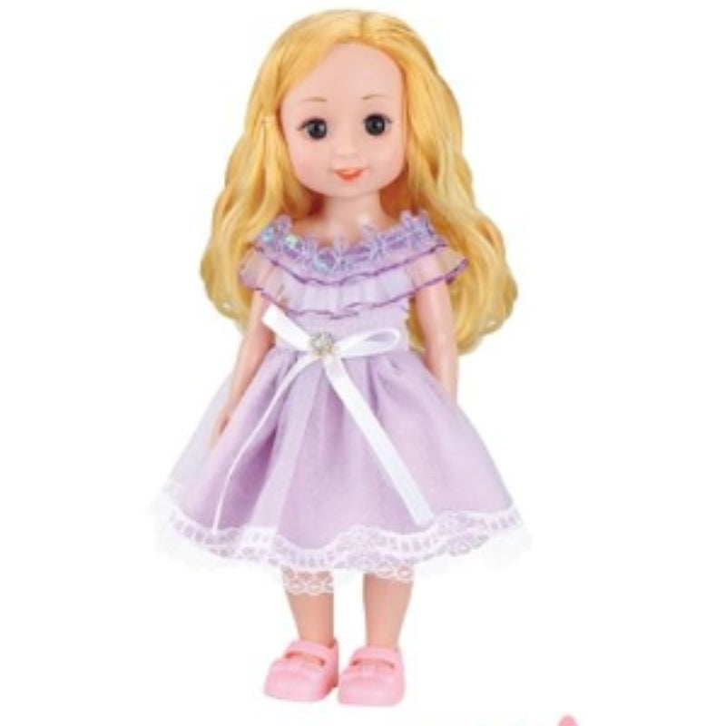 Cute Fashion Plastic Doll With Stroller Accessories Toy For Girls