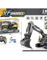 Remote Control 7-Function Light Excavator Engineering Vehicle With Battery
