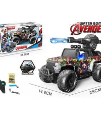 Graffiti Adventure- 5-Function Light Water Bomb RC Off-Road Vehicle With Battery
