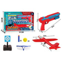 Aircraft Shooting Soft Ball Gun With Multifunction Toy For Kids