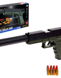 Glock Shell Ejection Soft Bullet Gun Toy For Kids
