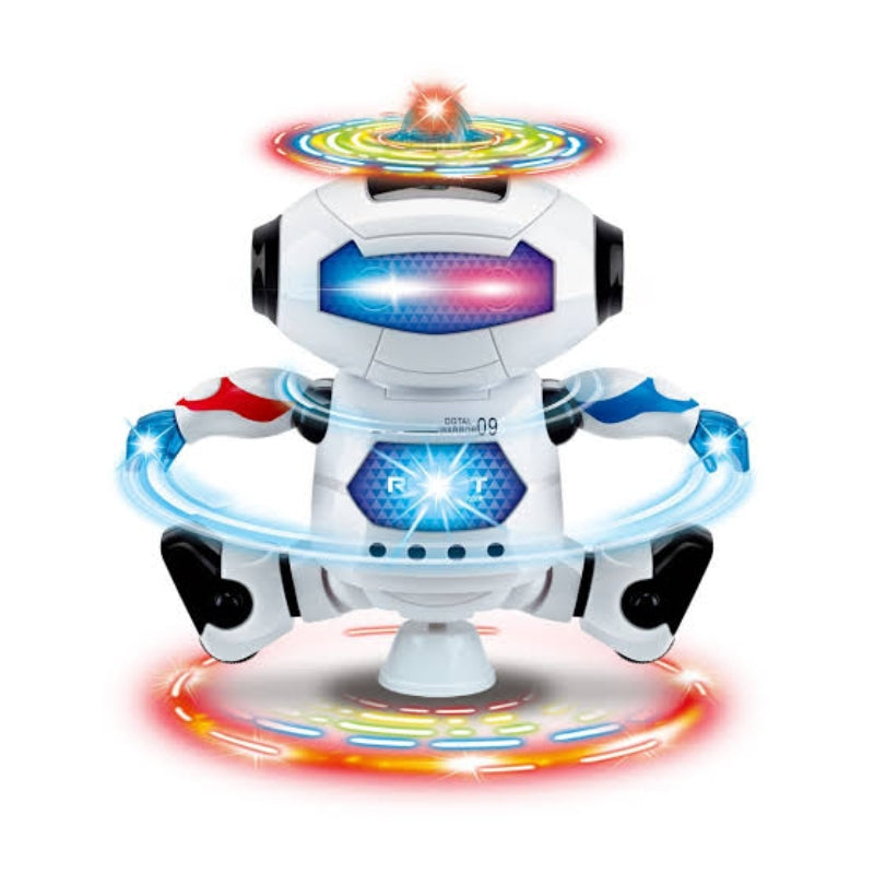 Electric Dancing Robot With 360 Degree Movement Toy For Kids