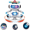 Electric Dancing Robot With 360 Degree Movement Toy For Kids