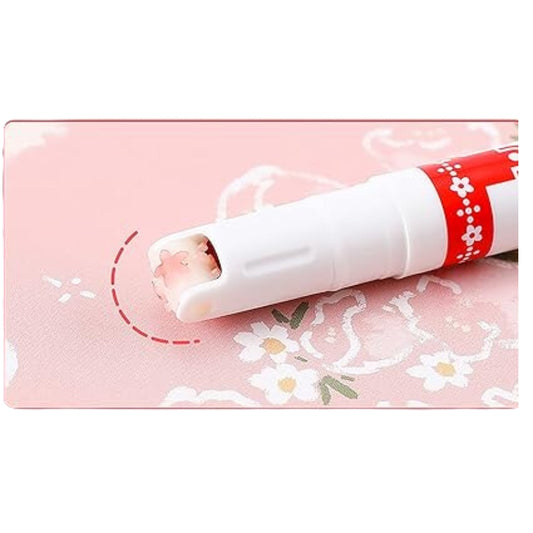 Flower Line Shape Highlighter Pen With Vibrant Colors For Kids