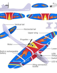 Rechargeable Electric Flying Plane Toy For Kids
